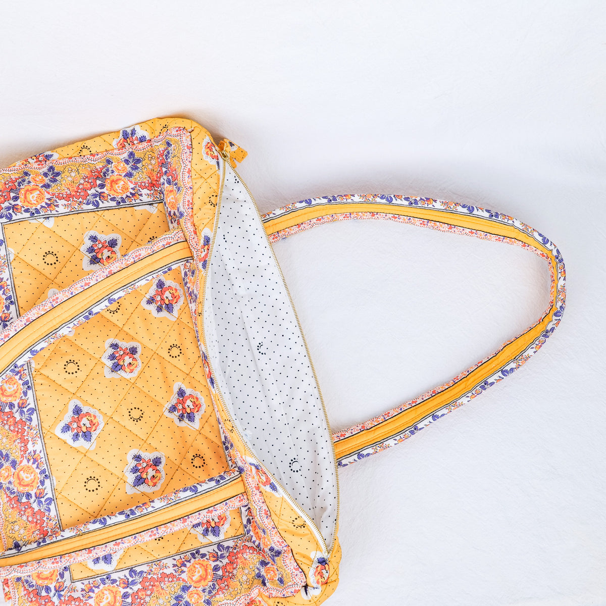 Sac adiana souleiado jaune coton