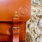 Sacoche en cuir poche