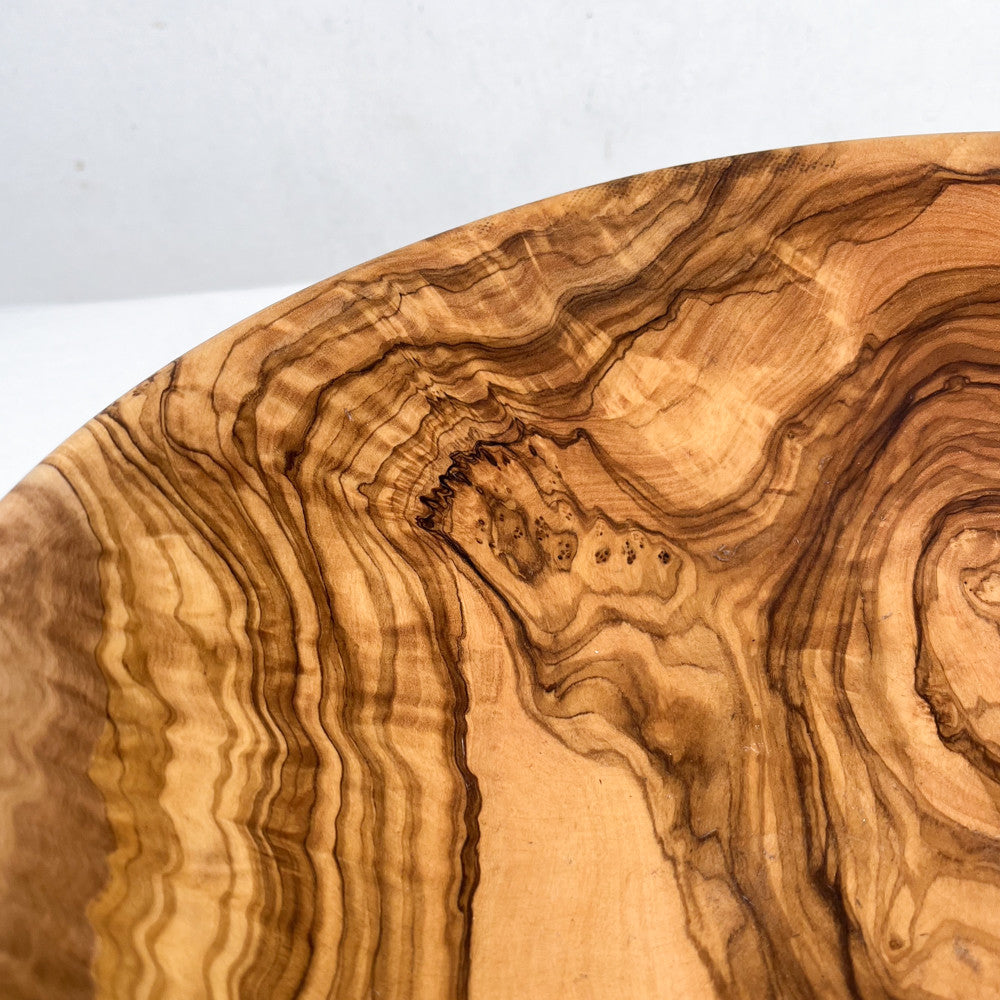 Saladier en bois d'olivier