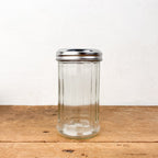 Saupoudreur à sucre en verre et inox 300ml