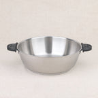 Sauteuse bombée Twisty ø 24cm avec anses silicone