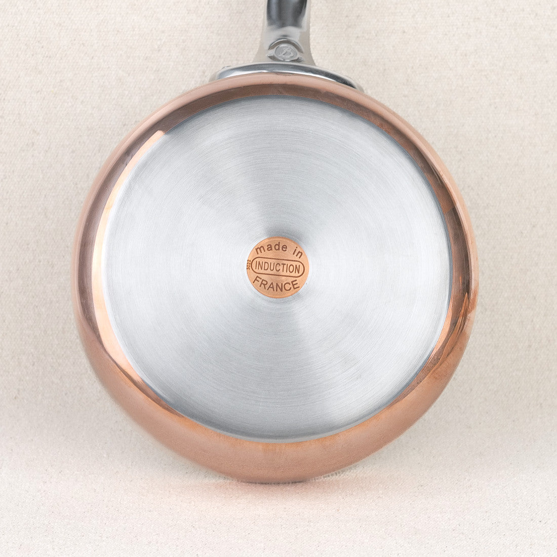 Sauteuse droite cuivre fabriquée en France