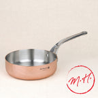 Sauteuse droite cuivre prima matera induction ø 20cm