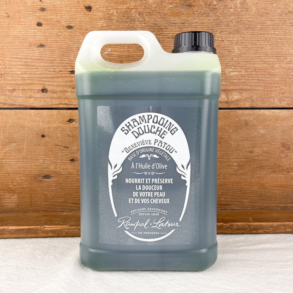 Savon cheveux et corps à l'huile d'olive Shampoing Douche Rampal Latour 3L