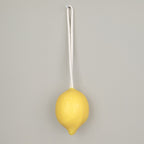 Yellow lemon soap with rope