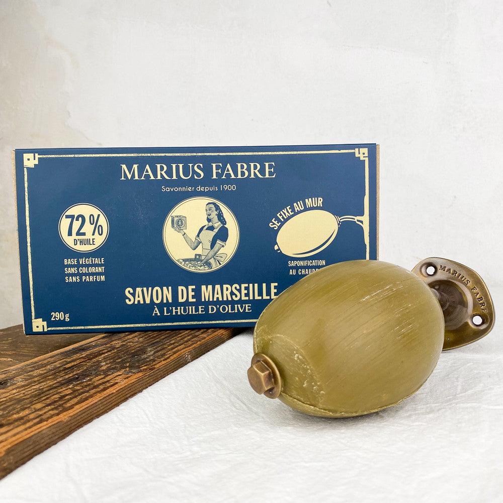 Savon de Marseille olive mural rotatif