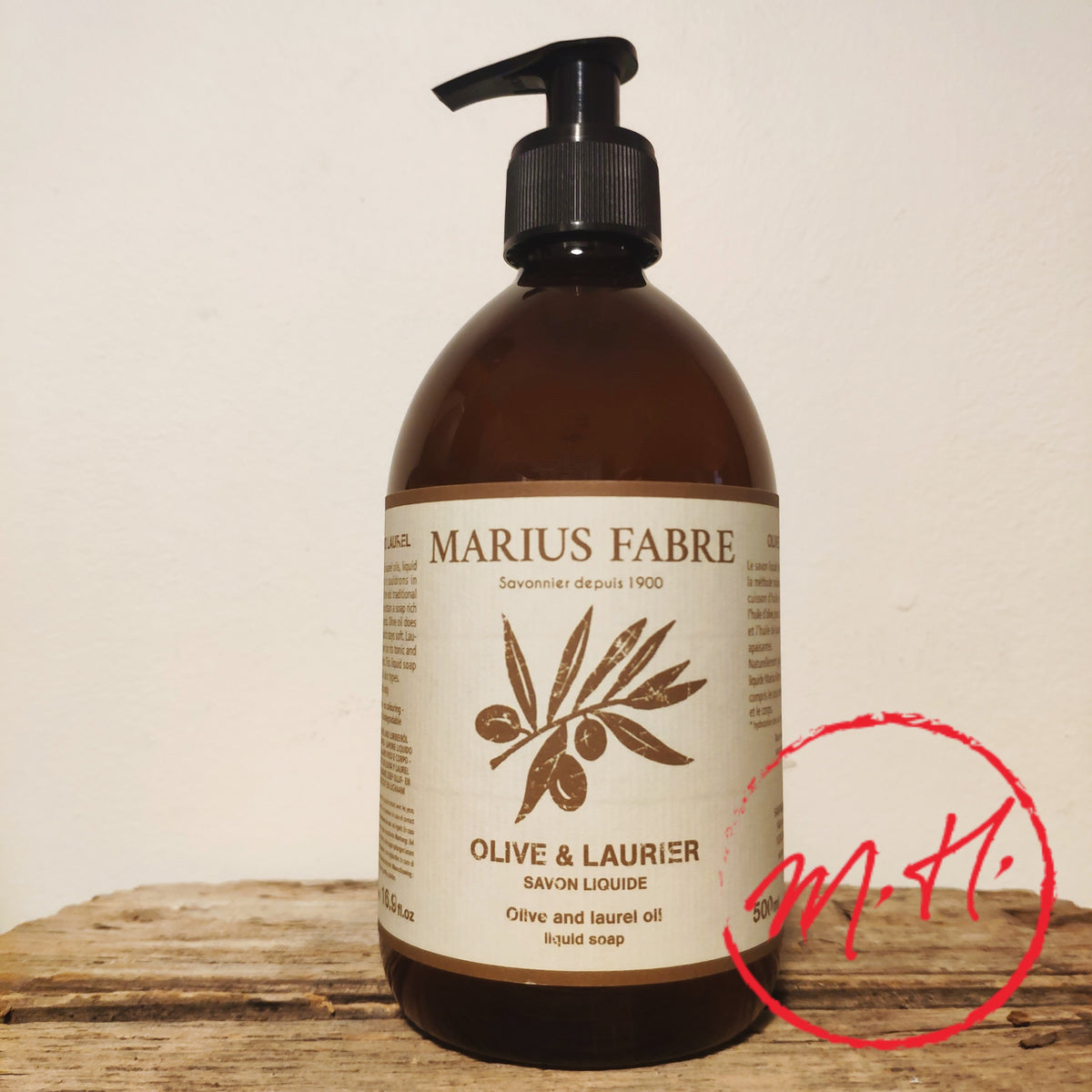 Savon liquide olive & laurier 500ml