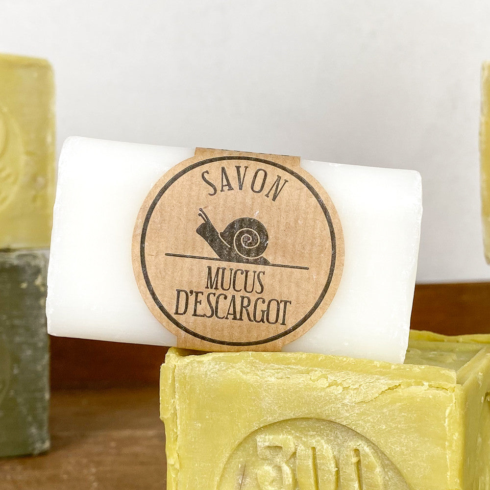 Savon naturel au mucus d'escargot