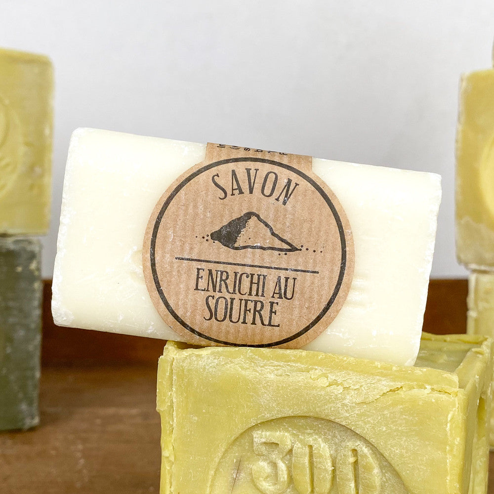 Savon naturel enrichi au soufre