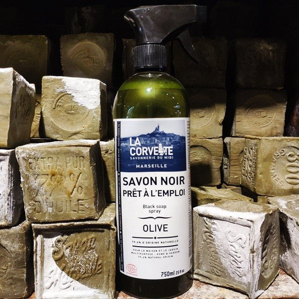 Savon noir liquide en spray 750ml