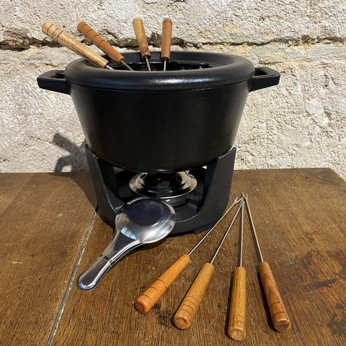 Service à fondue bourguignonne / savoyarde