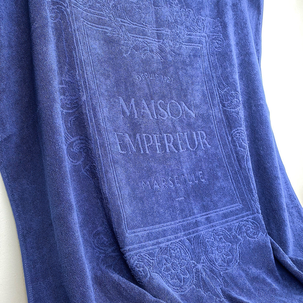Serviette de plage blason Maison Empereur