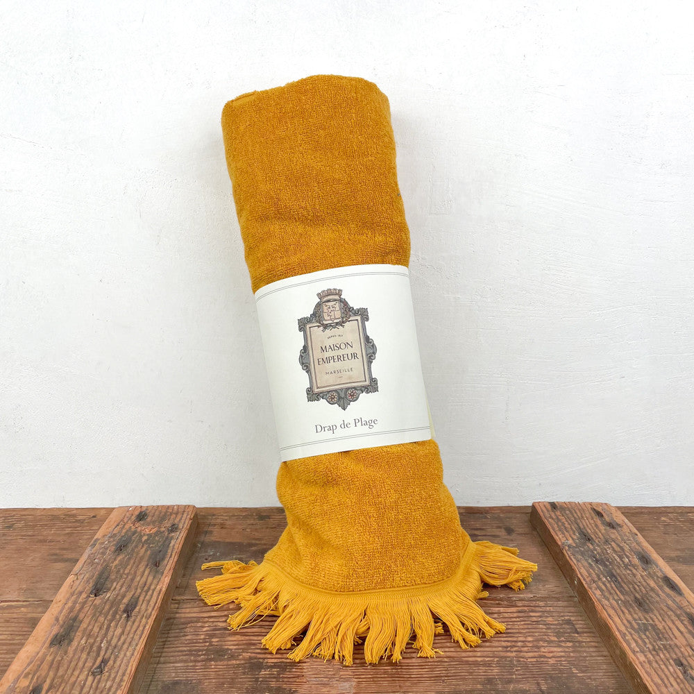 Serviette de plage blason Maison Empereur