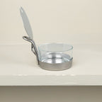 Serviteur à parmesan inox