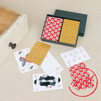 Coffret cartes Souleiado Mouche jaune Fleur d'Arles rouge provençal