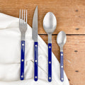 Couverts bistrot Sabre bleus