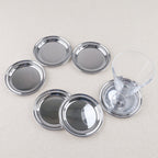Set de 6 sous-verre inox