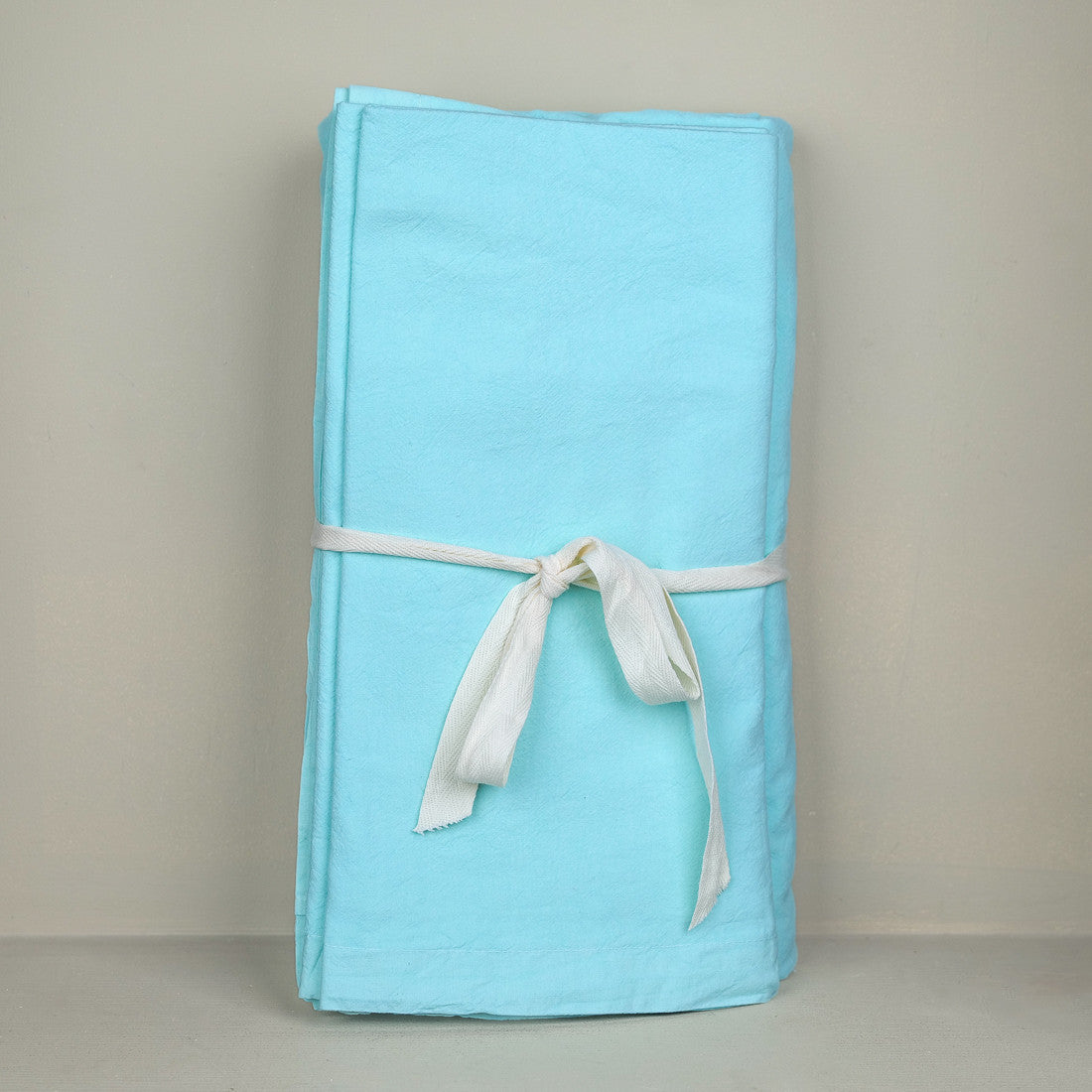 Housse de couette 230 × 260 cm et 2 taies d'oreiller 70 x 70 cm bleu aquamarine