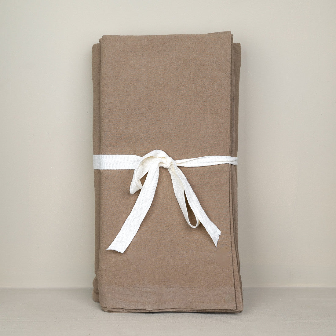 Housse de couette 230 × 260 cm et 2 taies d'oreiller 70 x 70 cm chocolat