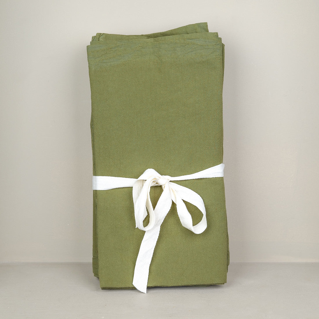 Housse de couette 230 × 260 cm et 2 taies d'oreiller 70 x 70 cm kaki