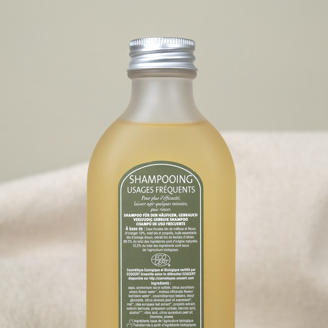Shampoing orange douce & miel