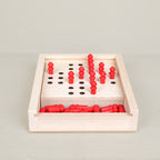 Solitaire de voyage en bois