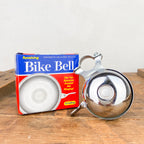Sonnette de vélo chromée