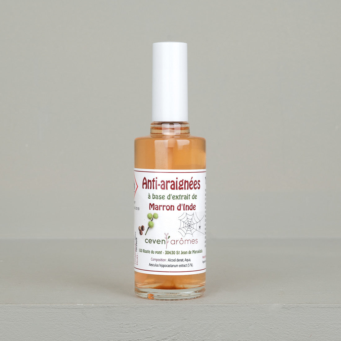 Spray anti-araignées naturel