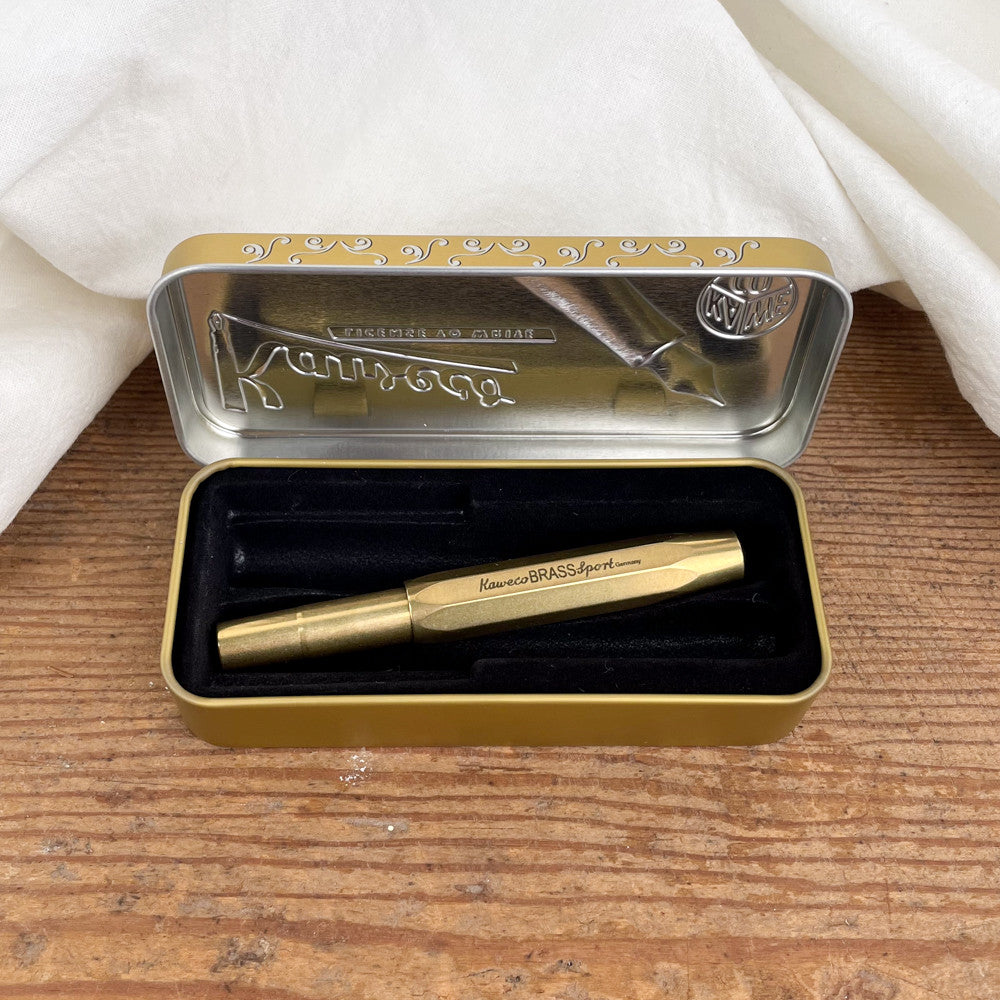 stylo et boite kaweco