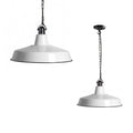 Suspension avec abat-jour en émail Ø40 cm