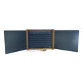 Tableau tryptique mural en bois