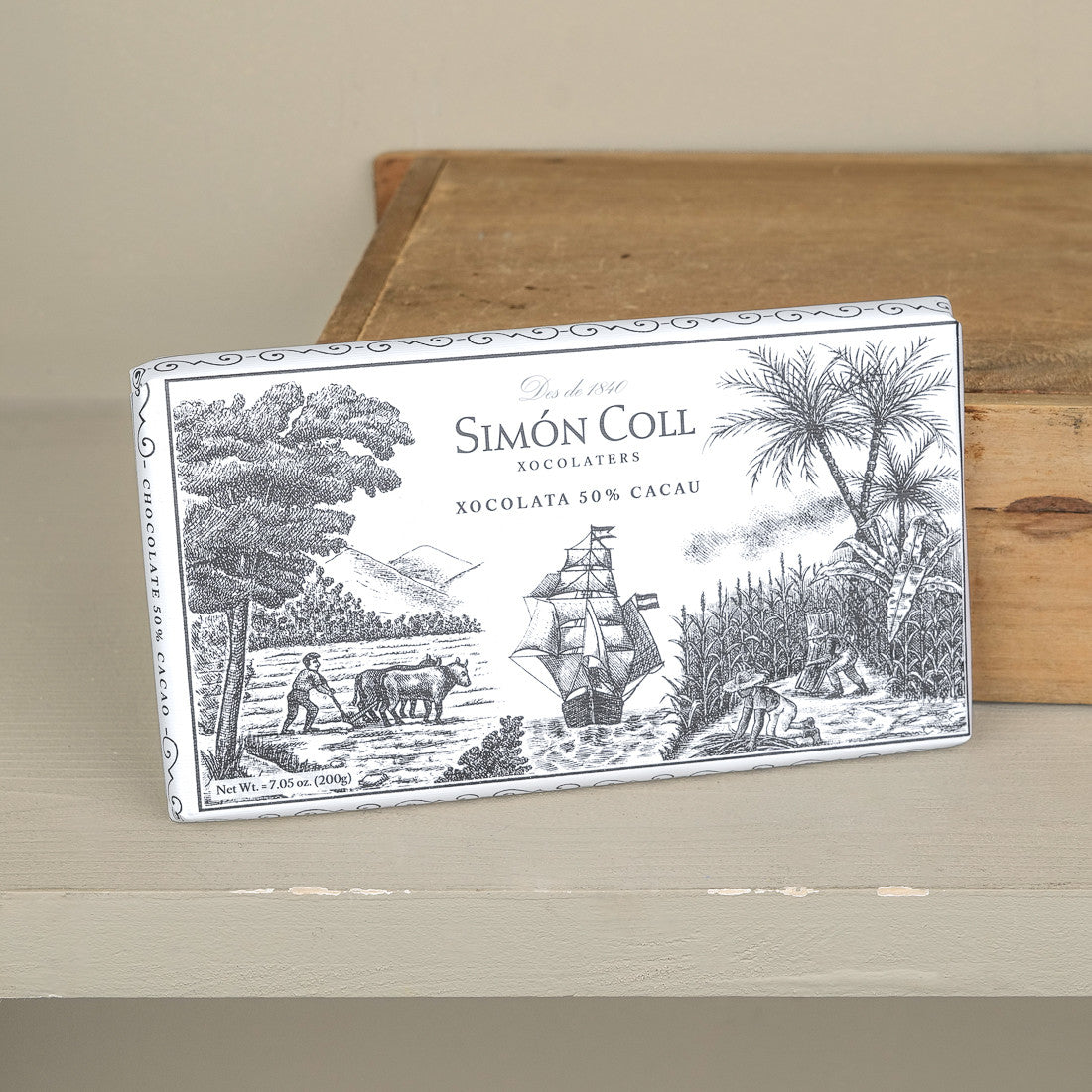 Tablette de chocolat noir 200g