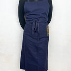 Tablier en coton bleu Maison Empereur