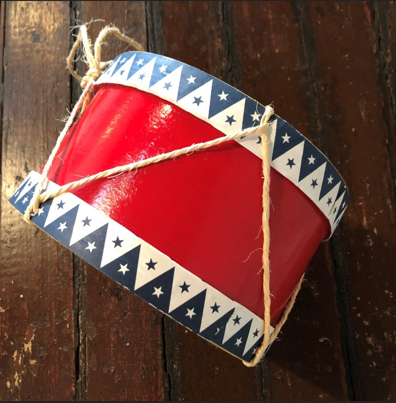 Tambour décoré