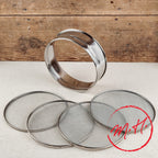 Tamis inox 4 mailles interchangeables De Buyer