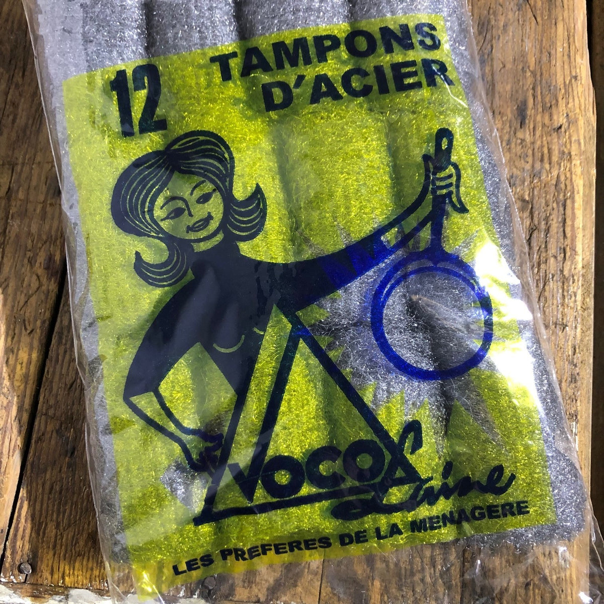 Tampons acier x12