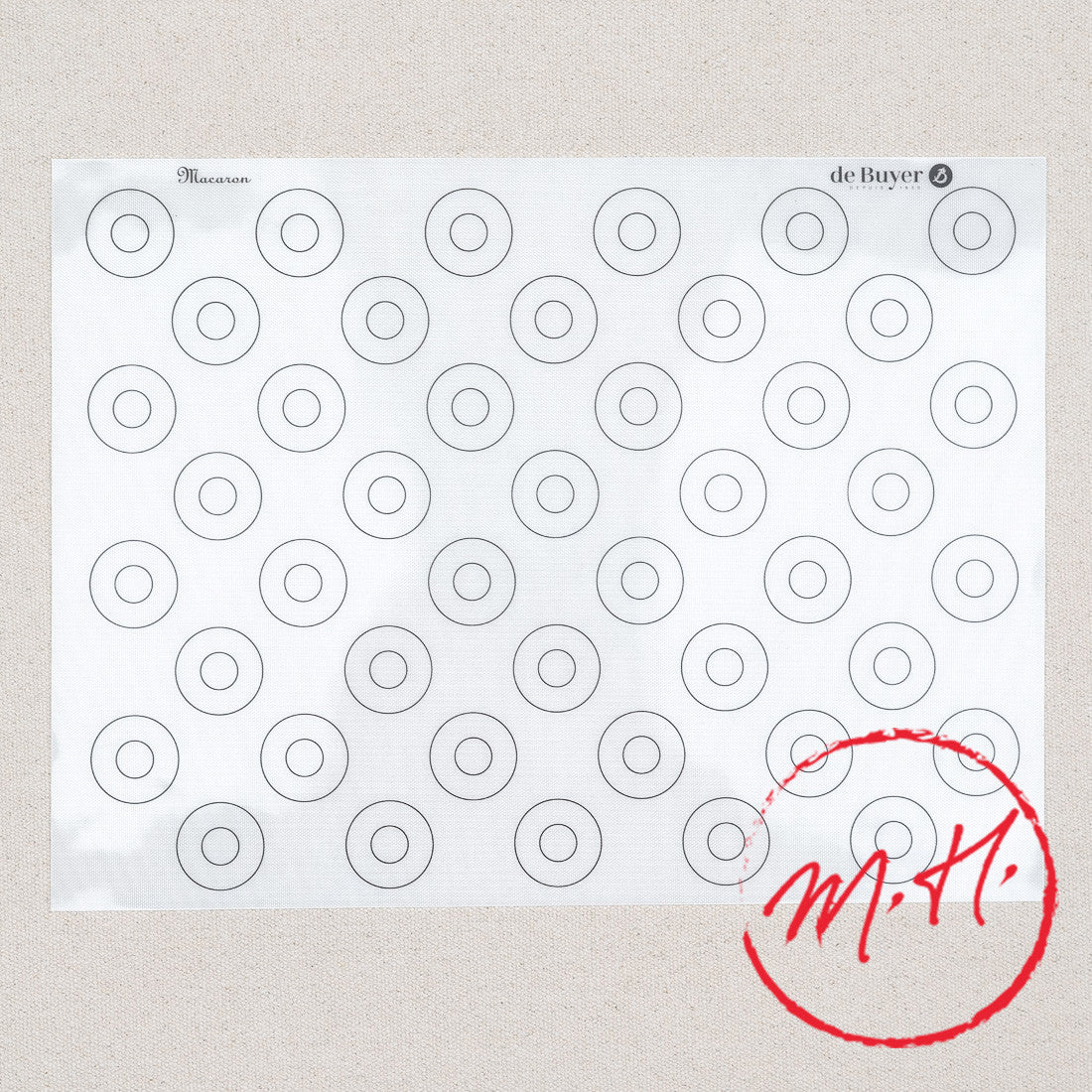Tapis à macaron silicone De Buyer