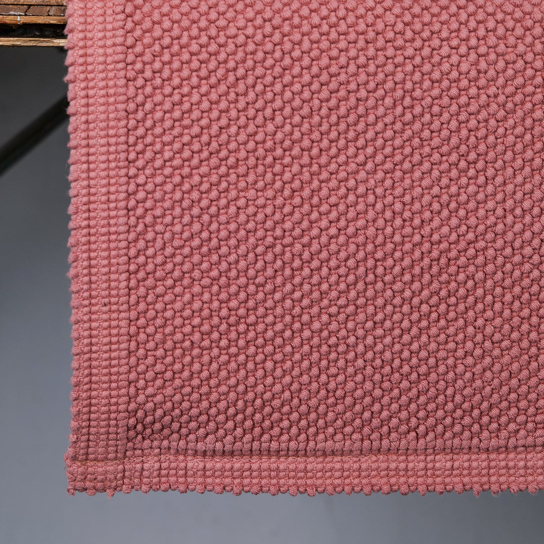 Tapis de bain terracotta
