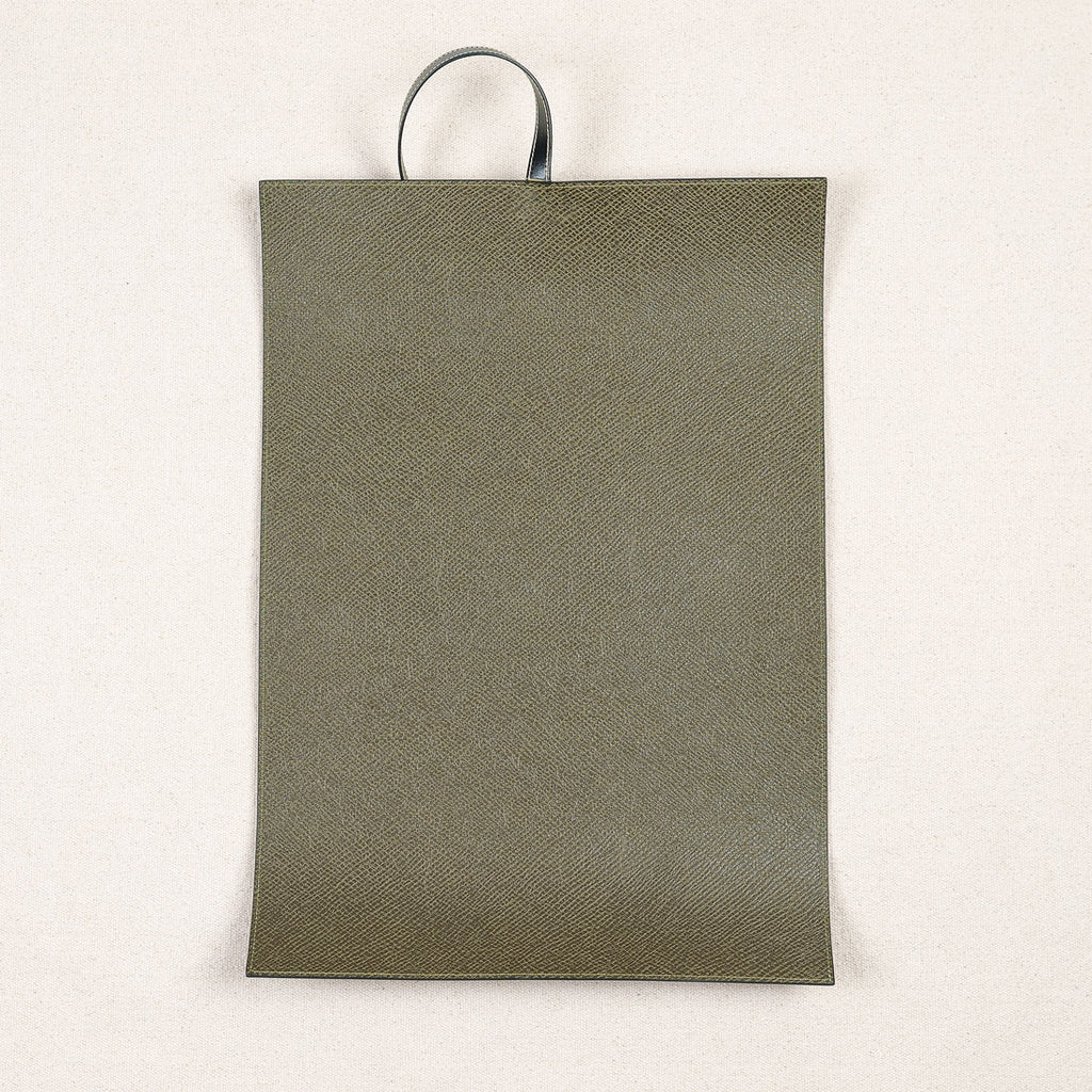 Tapis de cirage en cuir
