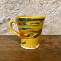 Tasse jaspée miel