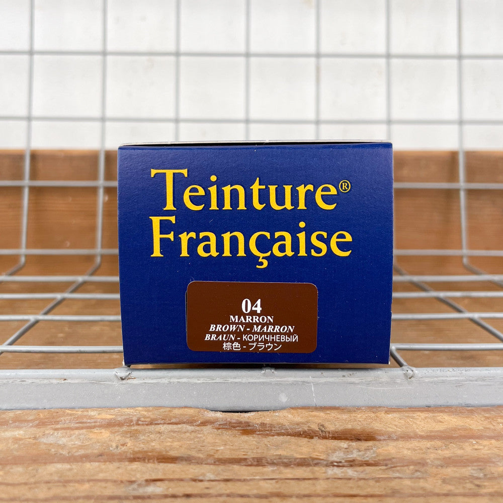 Teinture française 04 marron pour cuir Saphir