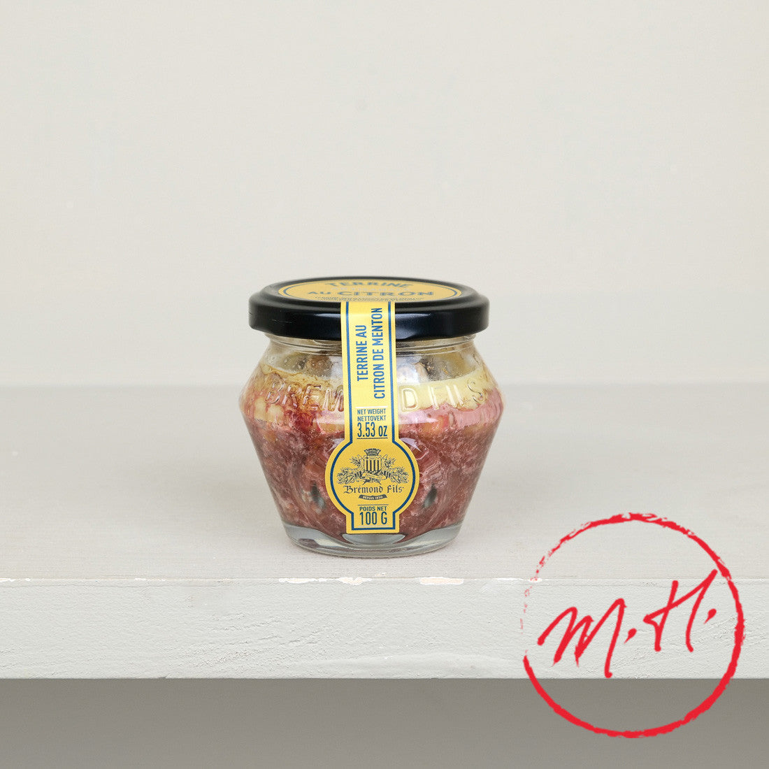 Terrine au citron de Menton 100g