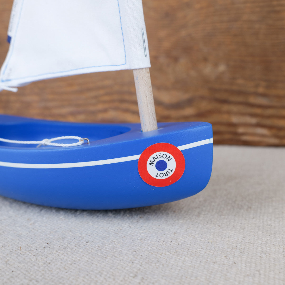 Bateau bleu tirot Thonier