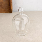 Tirelire en verre