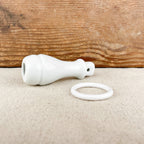 Tirette toilettes en porcelaine