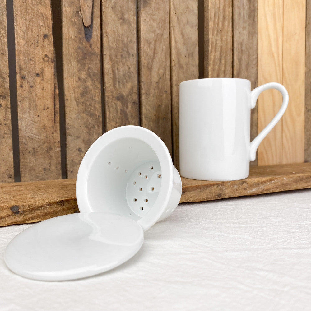 Tisanière en porcelaine 0,40L