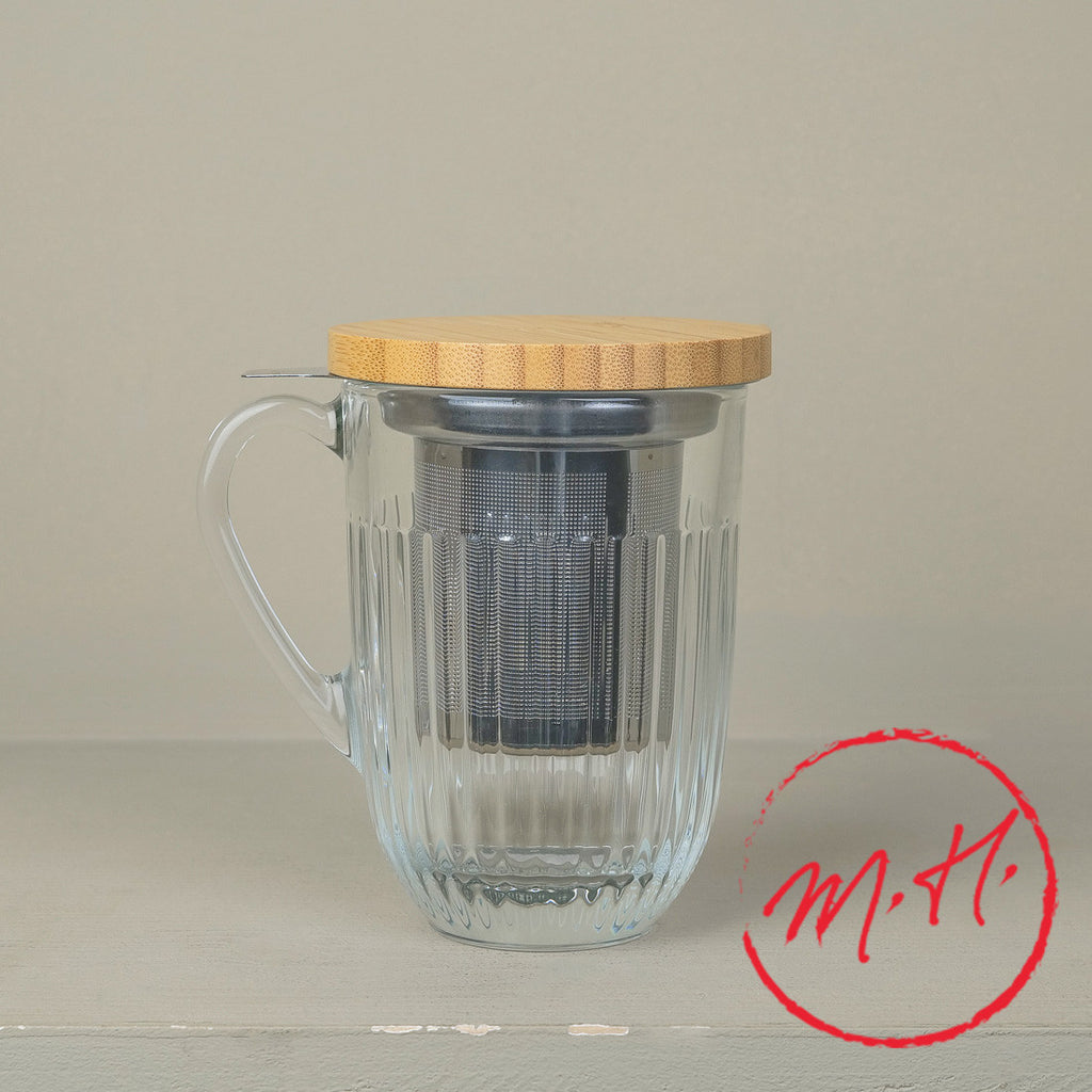 Tisanière en verre
