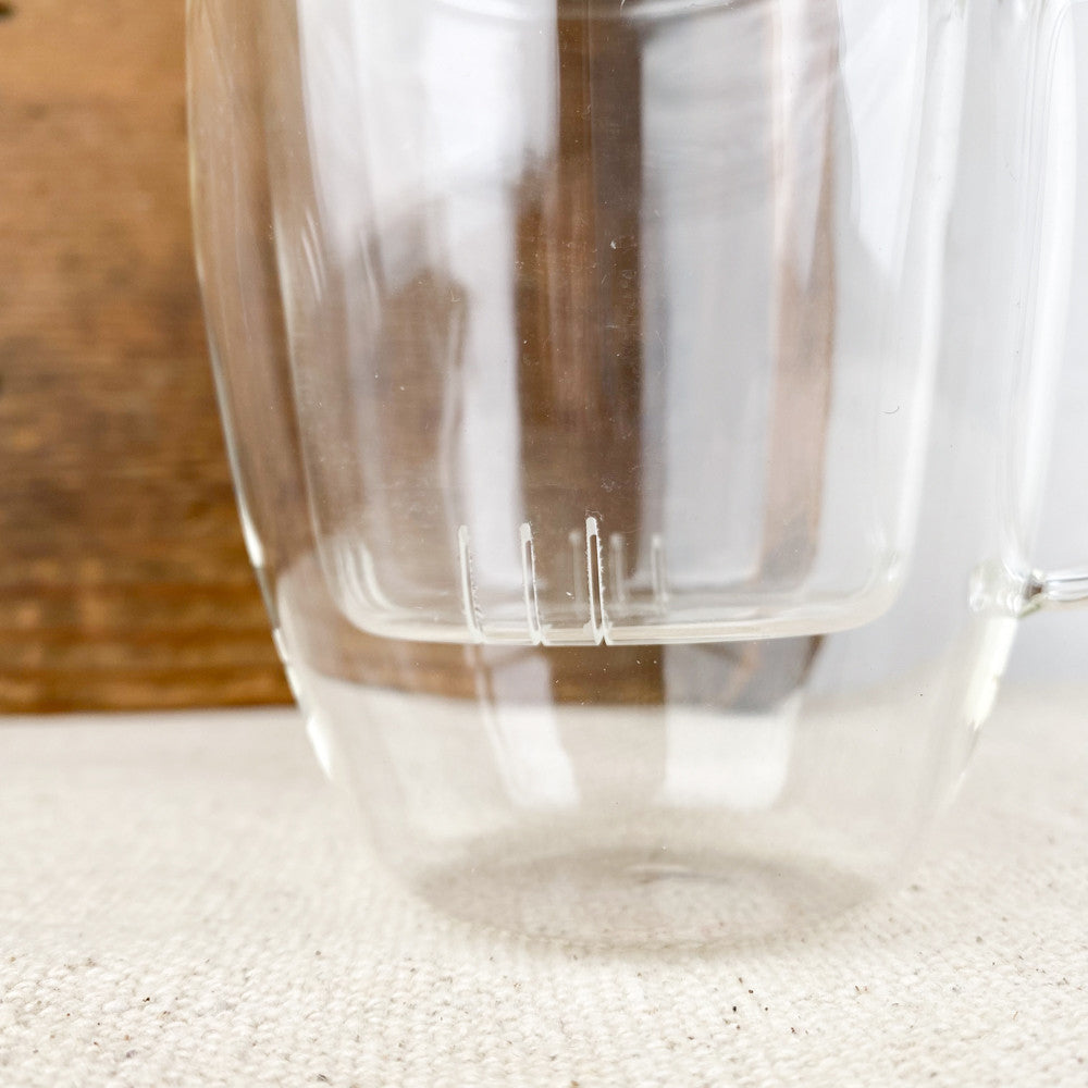 Tisanière en verre borosilicate 0,45L