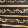 Tissu au mètre "Alyscamp" noir