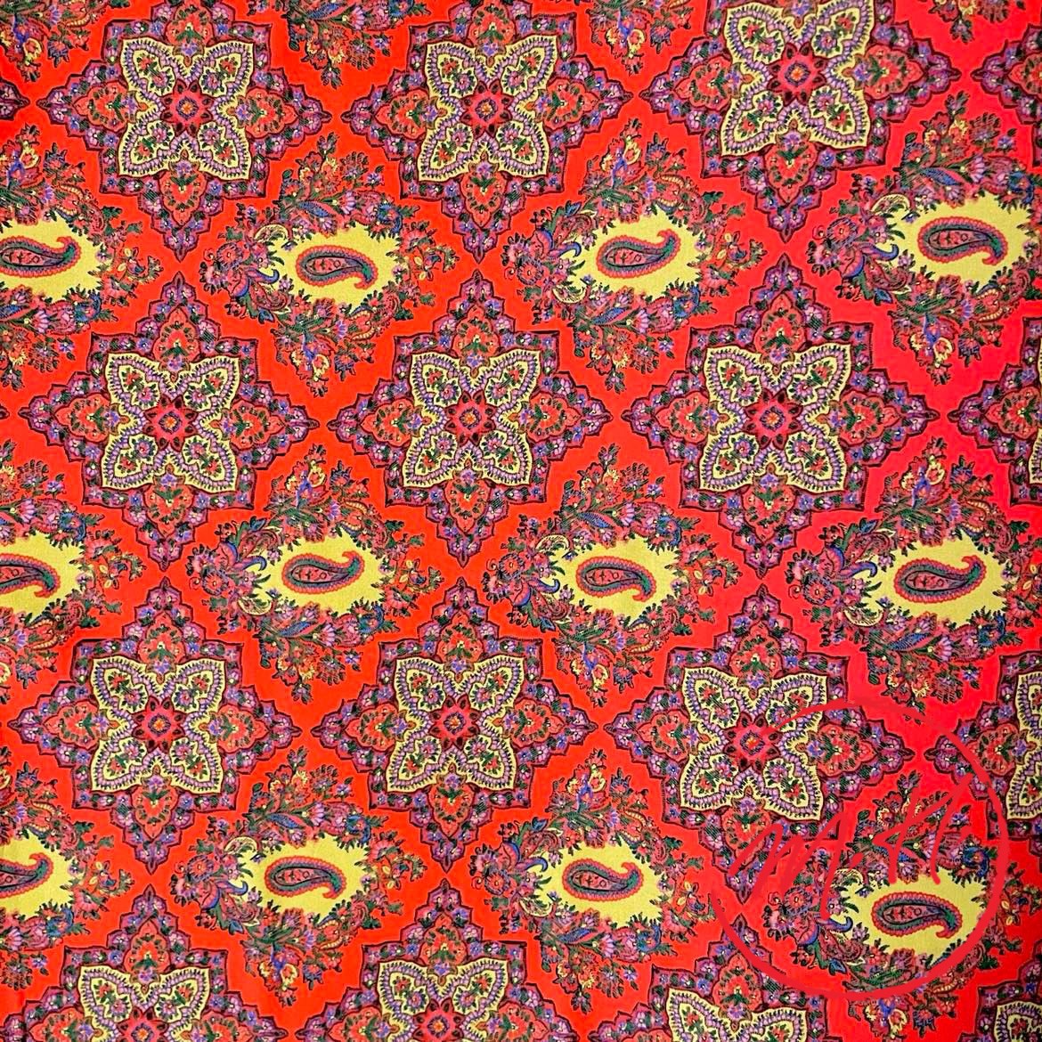 Tissu au mètre Andrinople cachemire